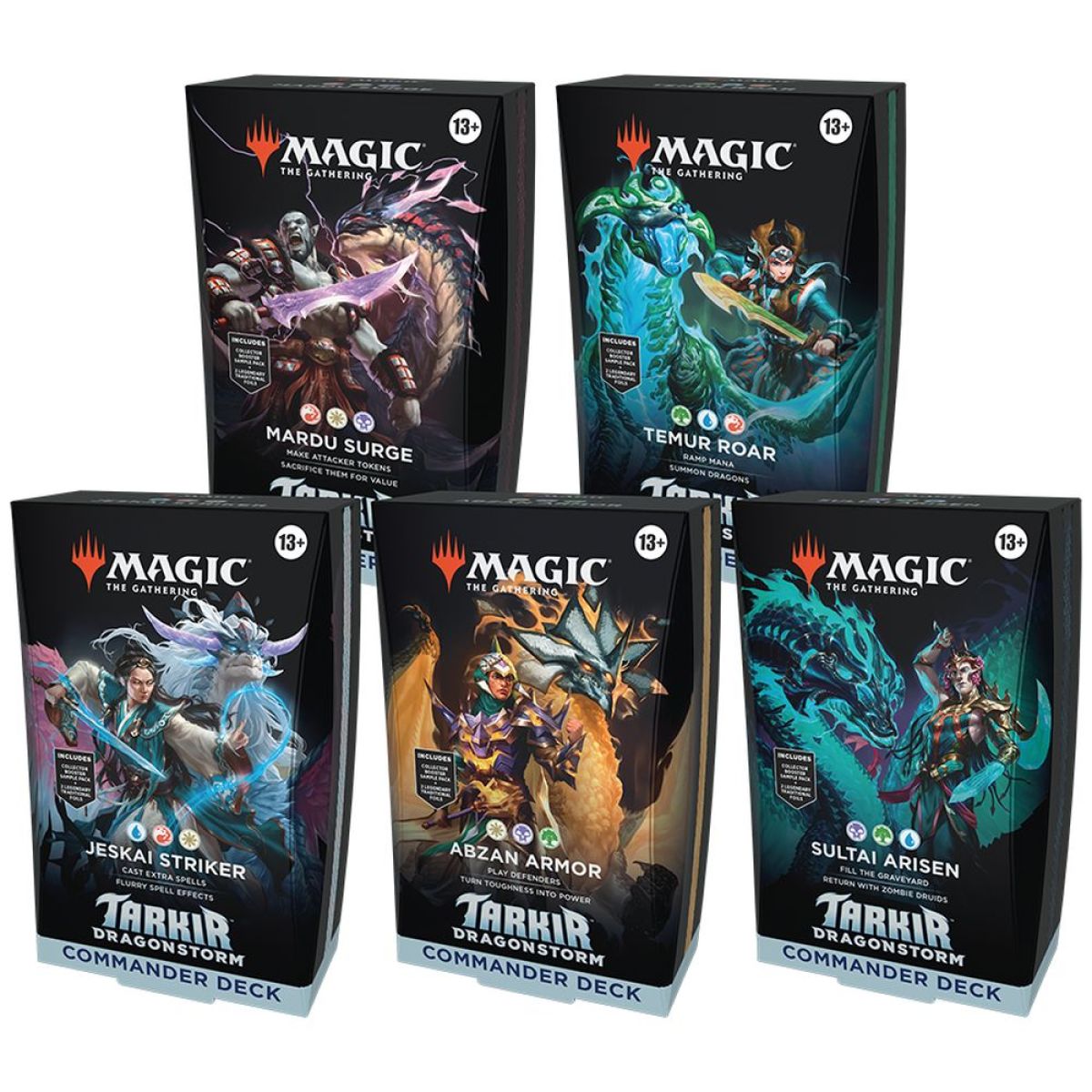 Tarkir Dragonstorm Commander Display