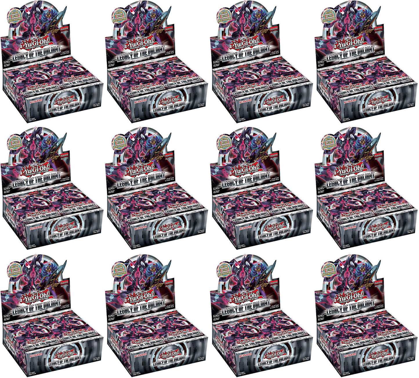 Legacy of the Valiant - Booster Box Case (1st Edition)