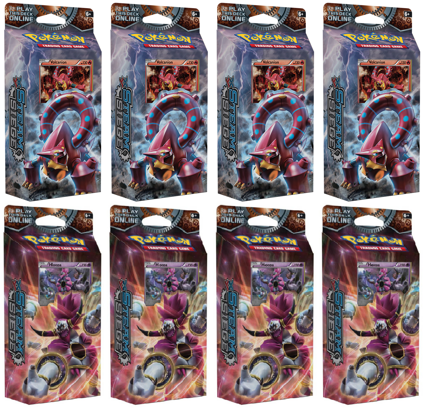 XY: Steam Siege - Theme Deck Display