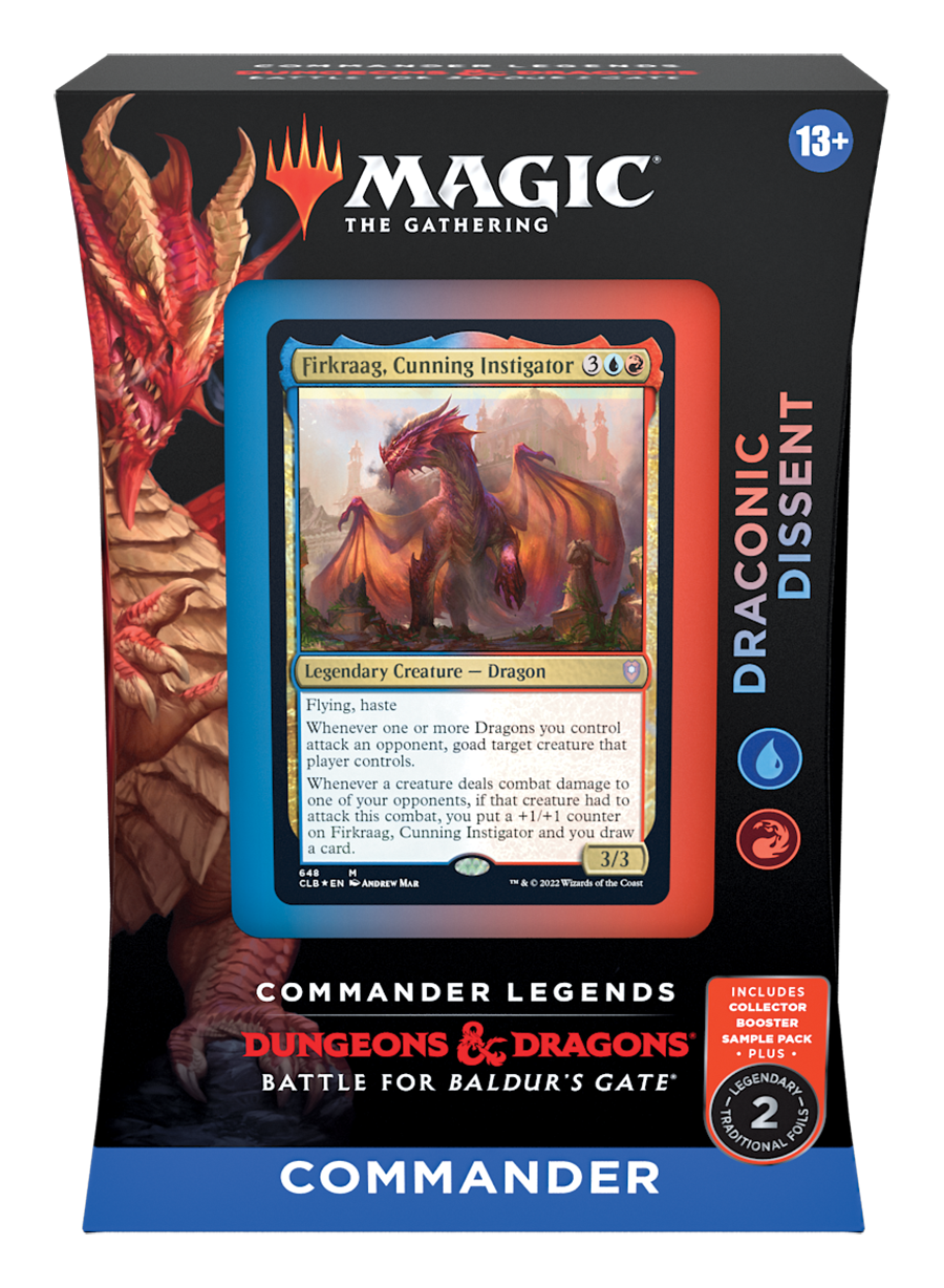 Commander Legends: Battle for Baldur's Gate - Commander Deck Display