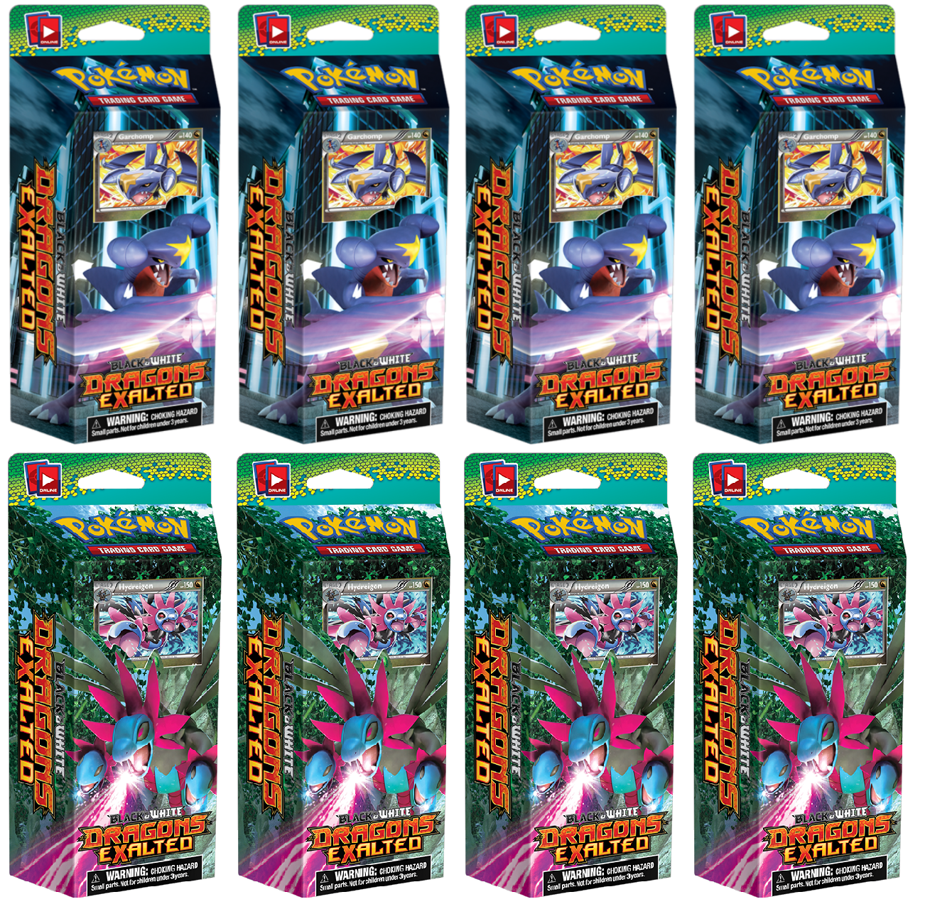 Black & White: Dragons Exalted - Theme Deck Display