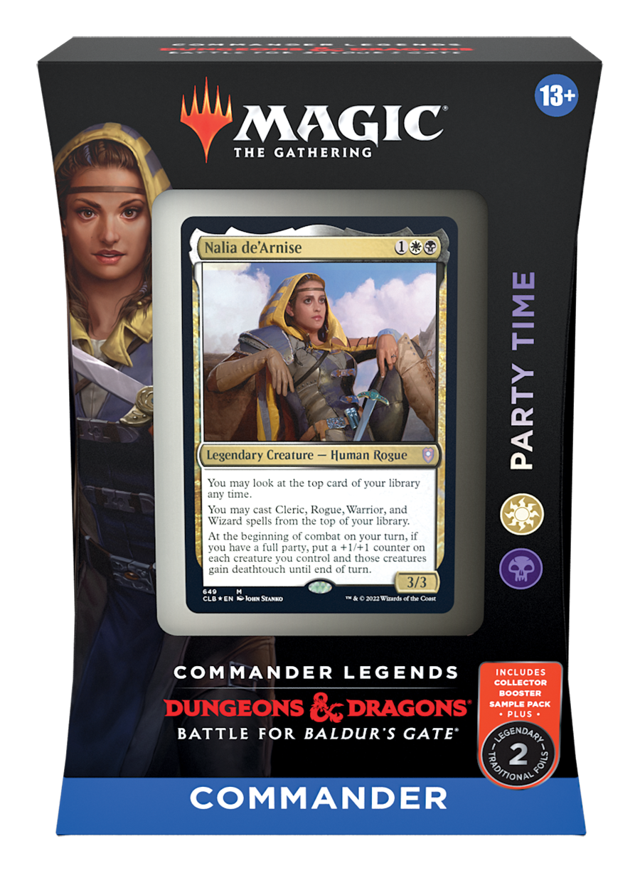 Commander Legends: Battle for Baldur's Gate - Commander Deck Display