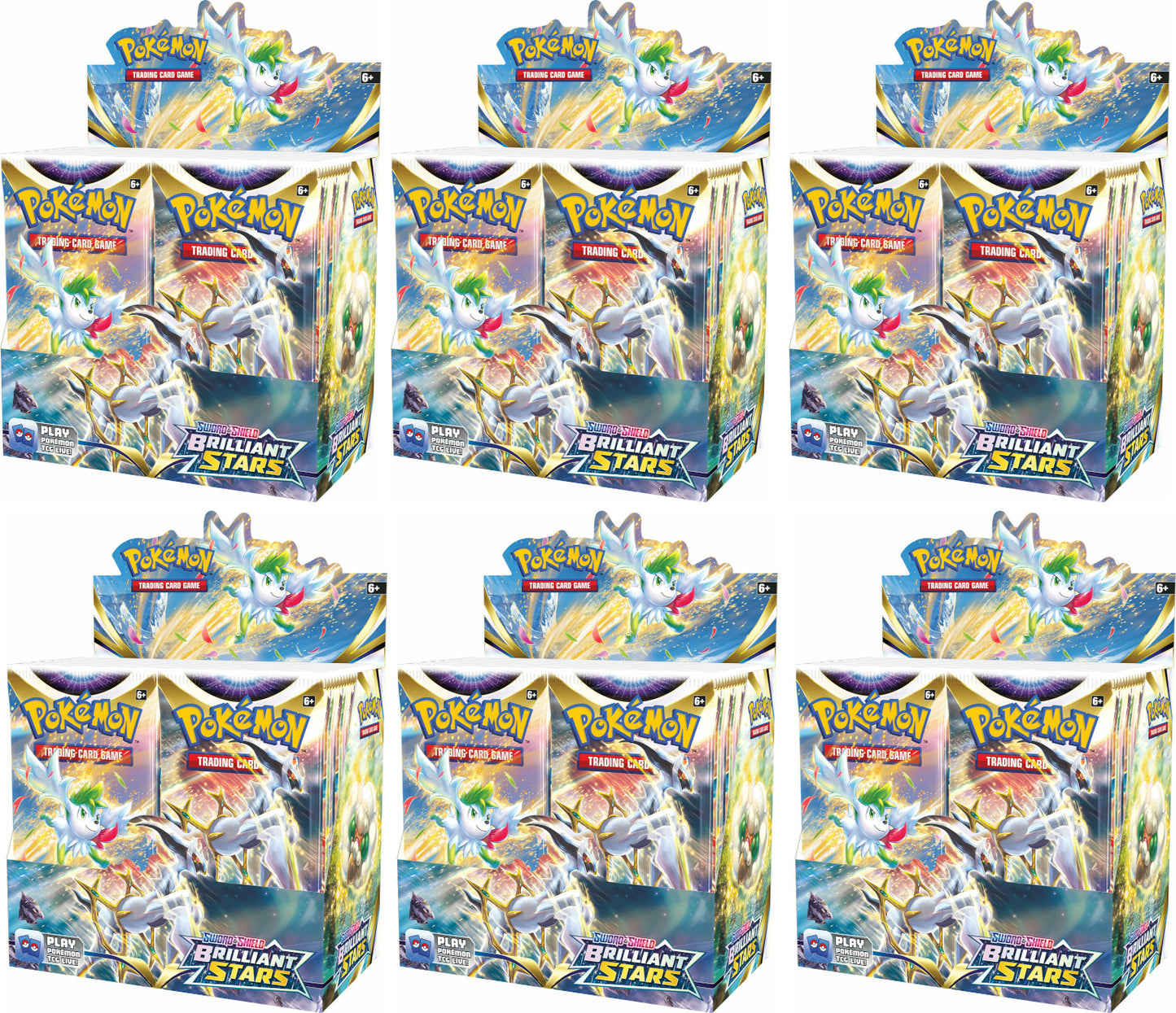Sword & Shield: Brilliant Stars - Booster Box Case