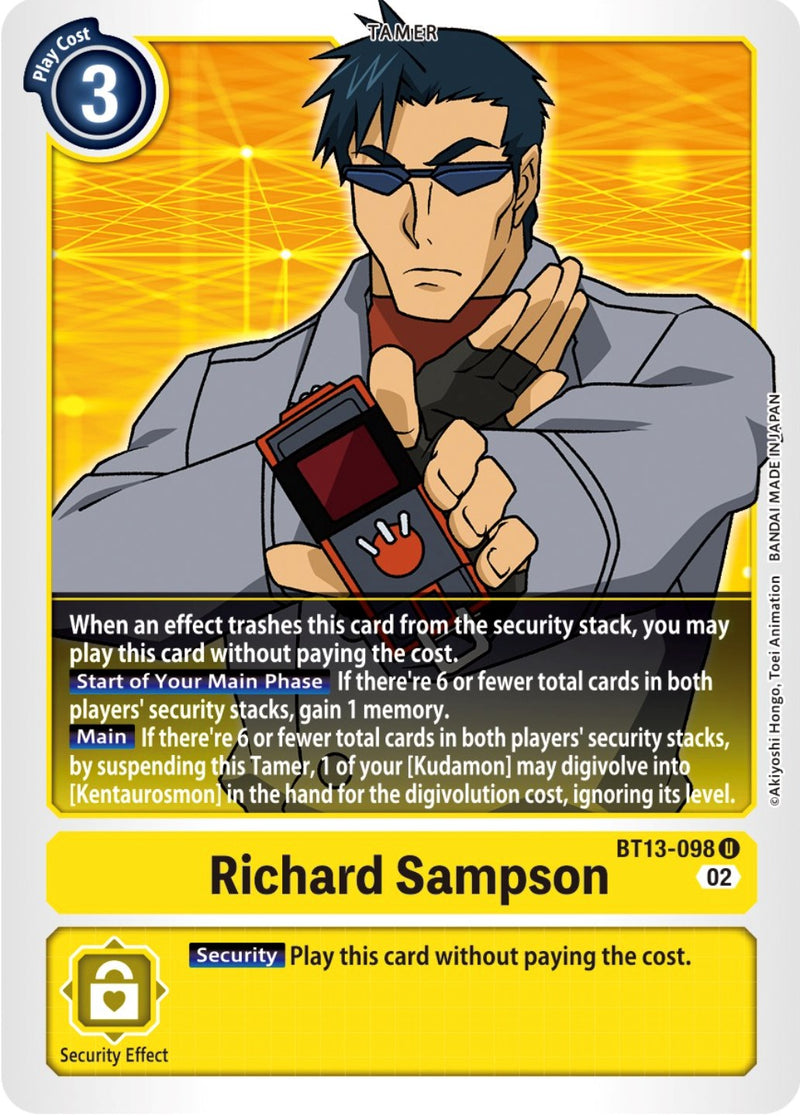 Richard Sampson [BT13-098] [Versus Royal Knights Booster]