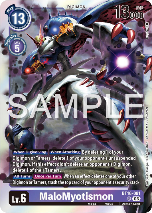 MaloMyotismon [BT16-081] [Beginning Observer]