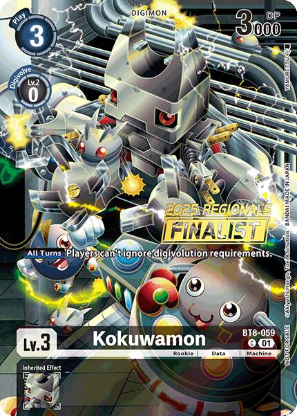 Kokuwamon [BT8-059] (2025 Regionals Finalist) [New Awakening Promos]