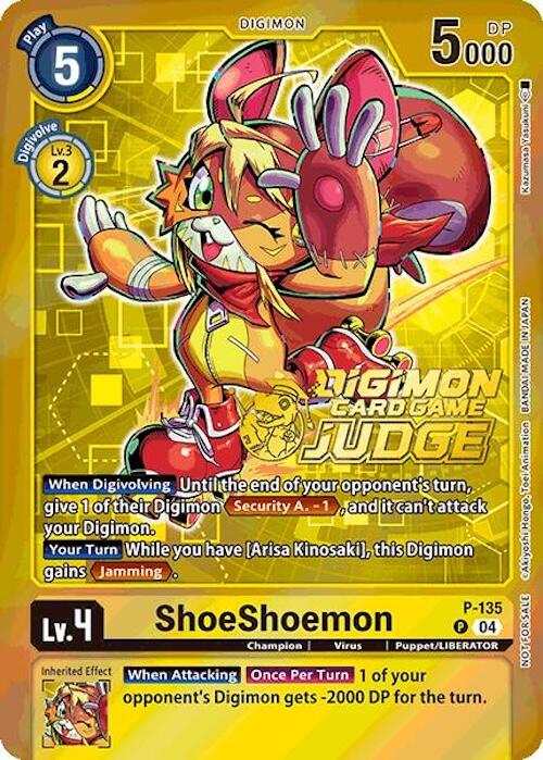 ShoeShoemon [P-135] (Judge Pack 2025 Wave 1) [Promotional Cards]