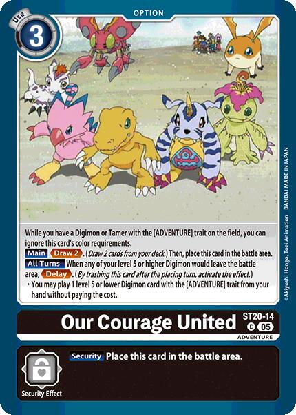 Our Courage United [ST20-14] [Starter Deck: Protector of Light]