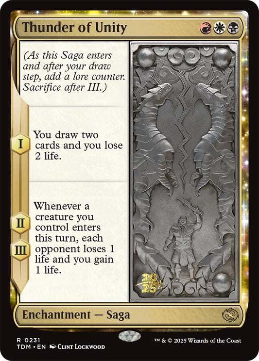 Thunder of Unity [Tarkir: Dragonstorm Prerelease Promos]