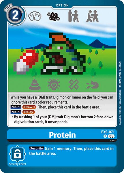Protein [EX9-071] [Versus Monsters]