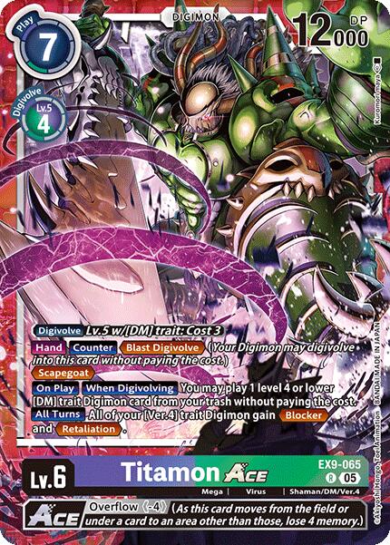 Titamon ACE [EX9-065] [Versus Monsters]