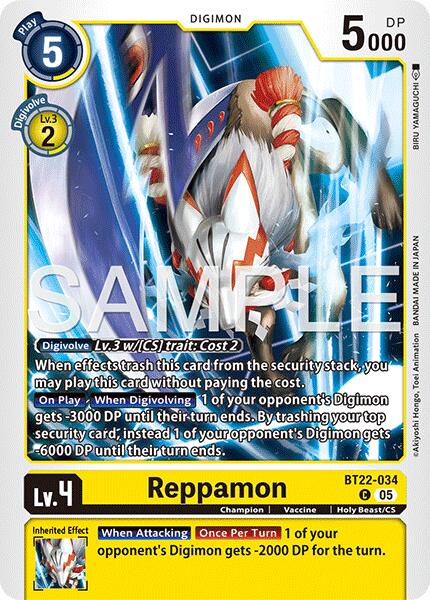 Reppamon [BT22-034] [Cyber Eden]