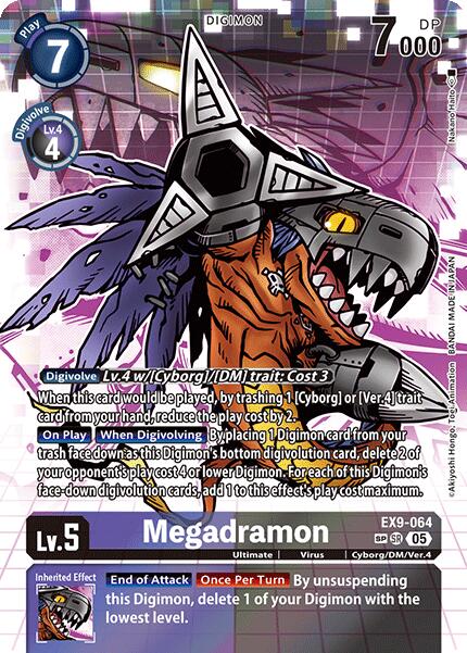 Megadramon [EX9-064] (SP) [Versus Monsters]