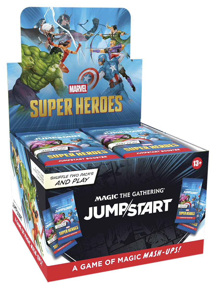 MTG: Marvel Super Heroes Jumpstart Booster Box PRE-ORDER