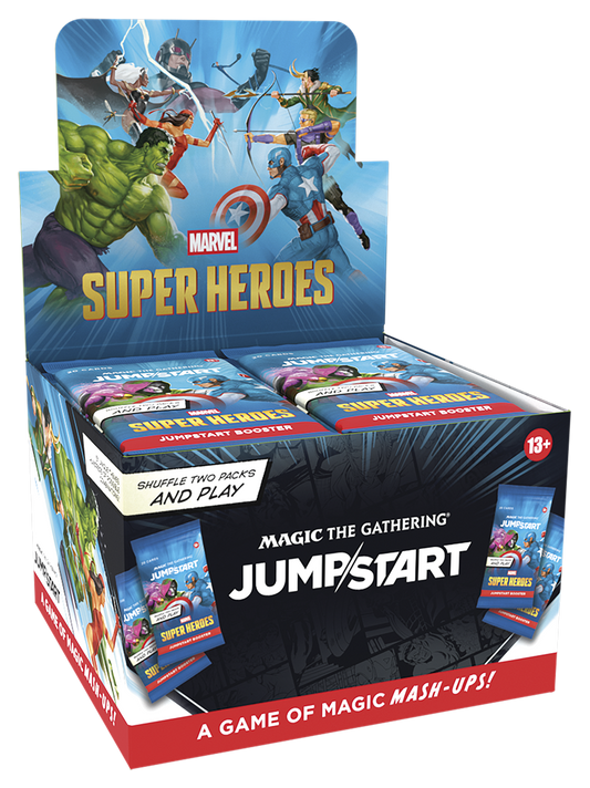 MTG: Marvel Super Heroes Jumpstart Booster Box PRE-ORDER