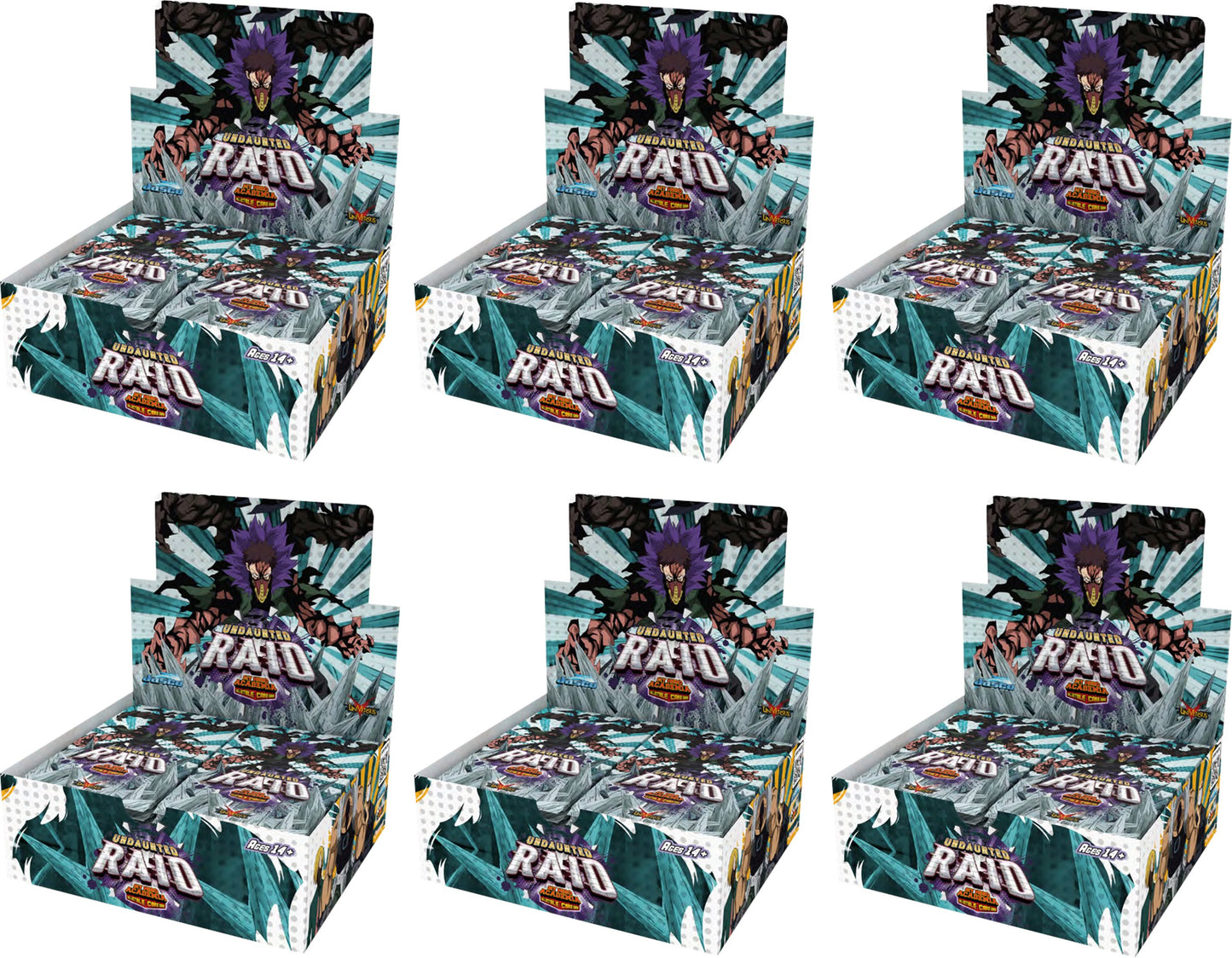Undaunted Raid - Booster Box Case (1st Edition)