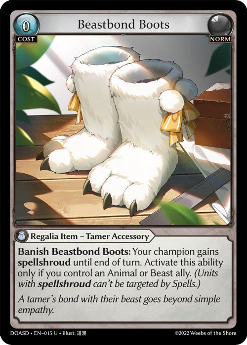 Beastbond Boots (015) [Dawn of Ashes: Starter Decks]