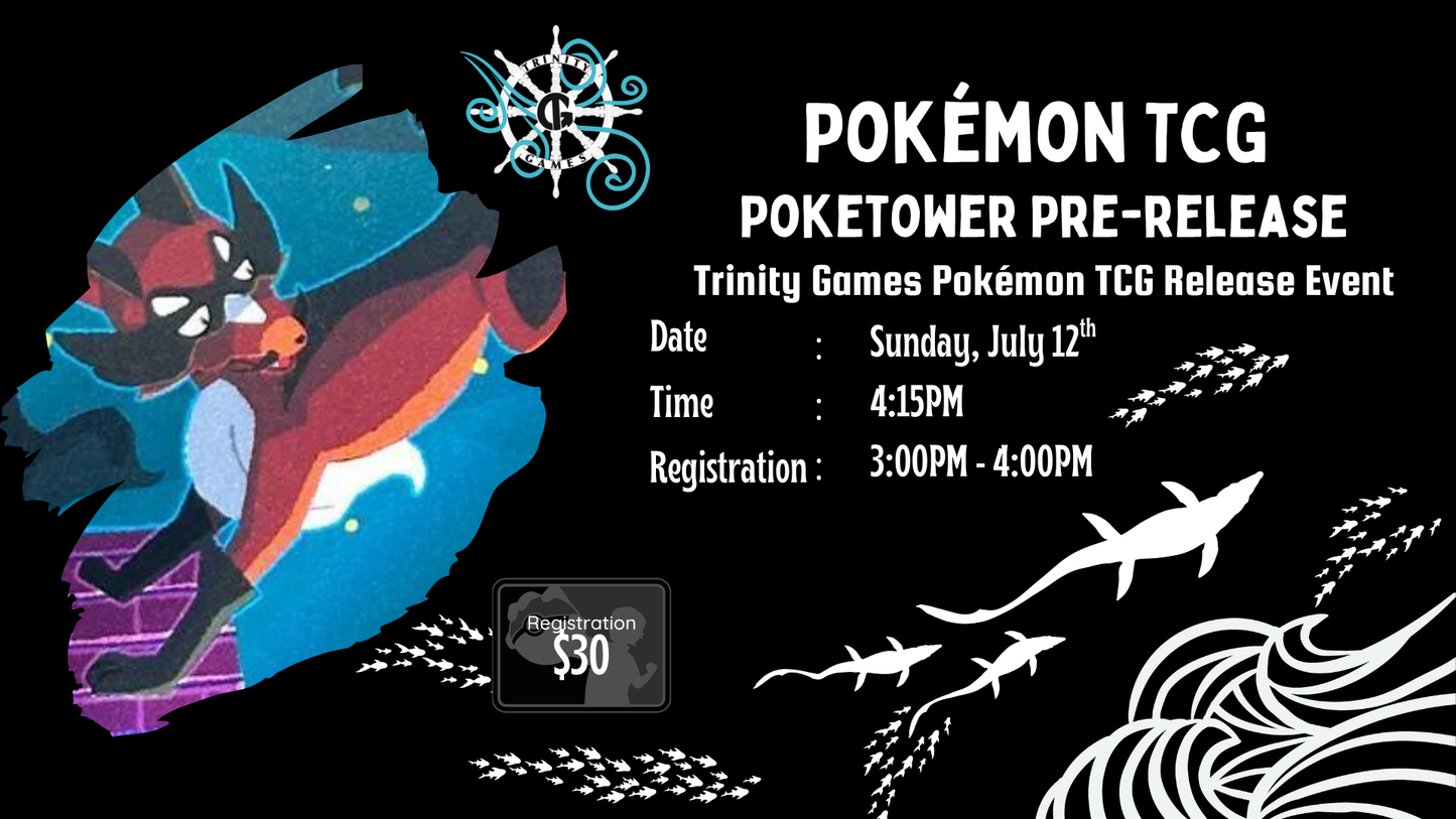 Pokemon TCG: Pitch Black Pre-Release