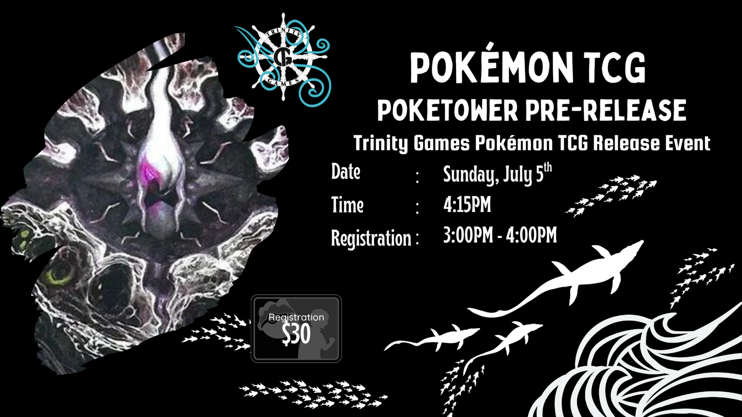 Pokemon TCG: Pitch Black Pre-Release