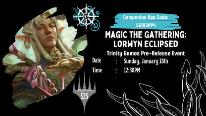 Lorwyn Eclipsed Sunday, Jan 18th 12:30PM Pre-Release Ticket