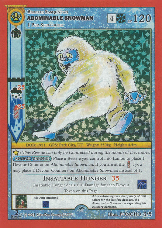 Abominable Snowman (Second Edition) [Holiday Promos 2021]