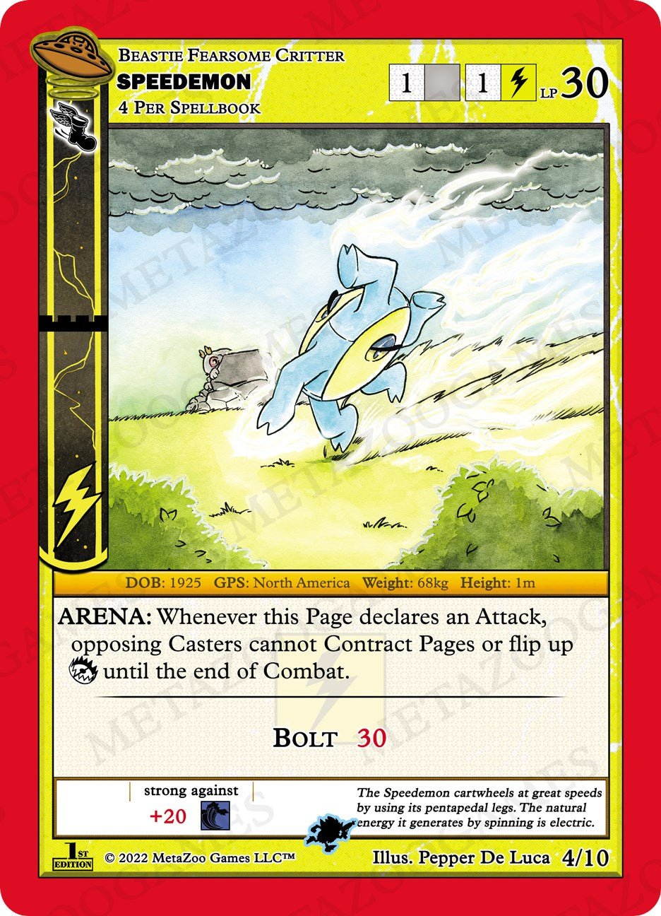 Speedemon [Cryptid Nation: UFO First Edition Release Event Deck]