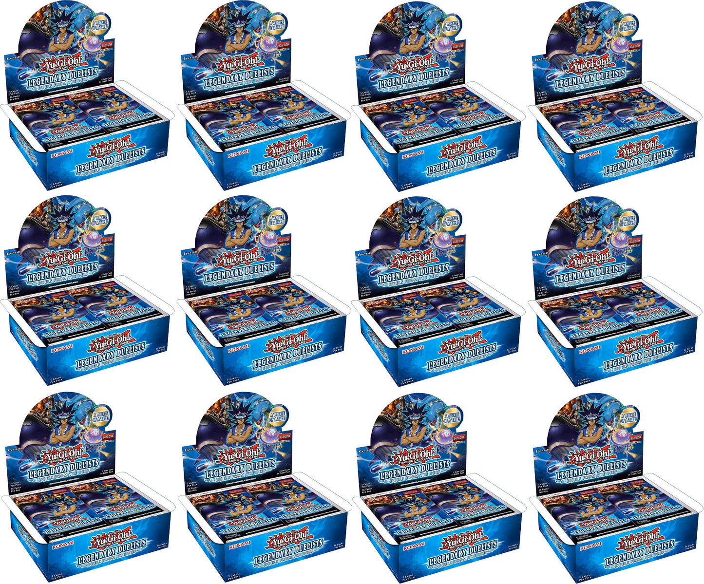 Legendary Duelists: Duels From the Deep - Booster Box Case (1st Edition)