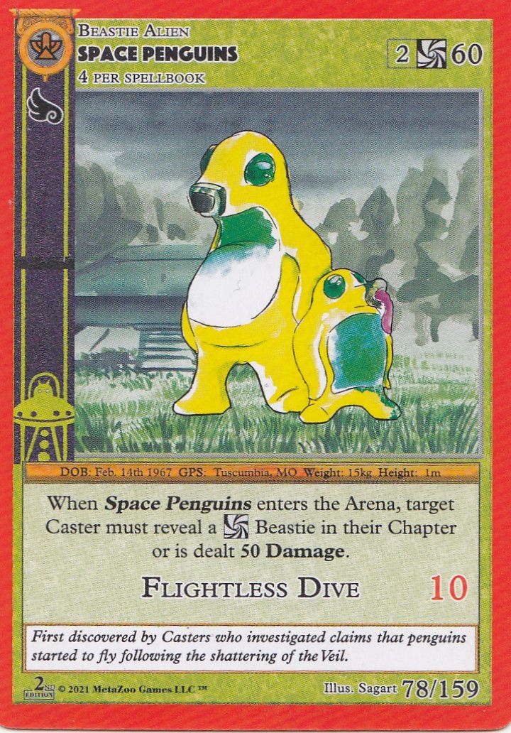 Space Penguins [Cryptid Nation: Second Edition]