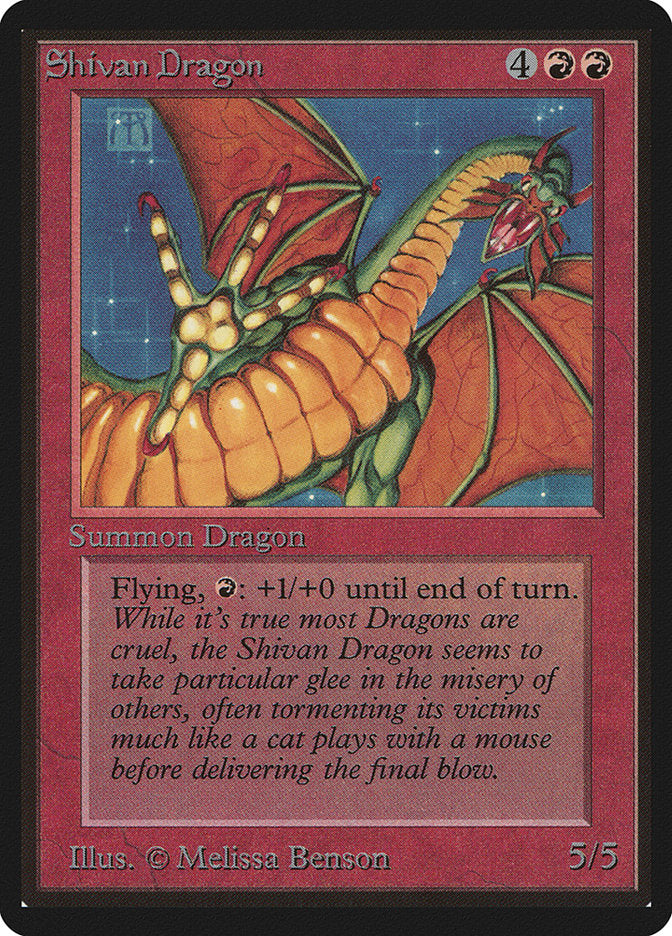 Shivan Dragon [Beta Edition]