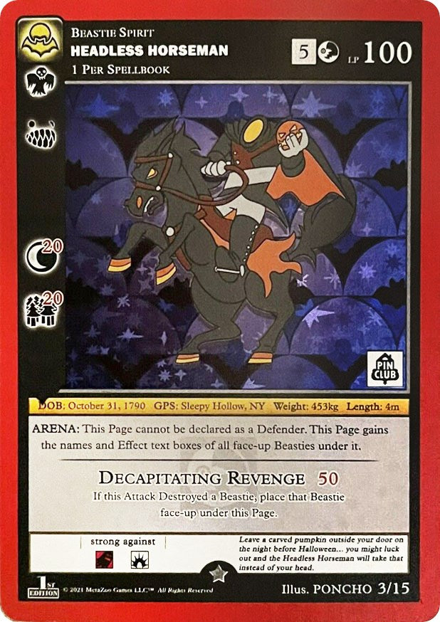 Headless Horseman (Nightfall Mystery Collection 1st Edition) [Cryptid Nation: Nightfall Mystery Collection]
