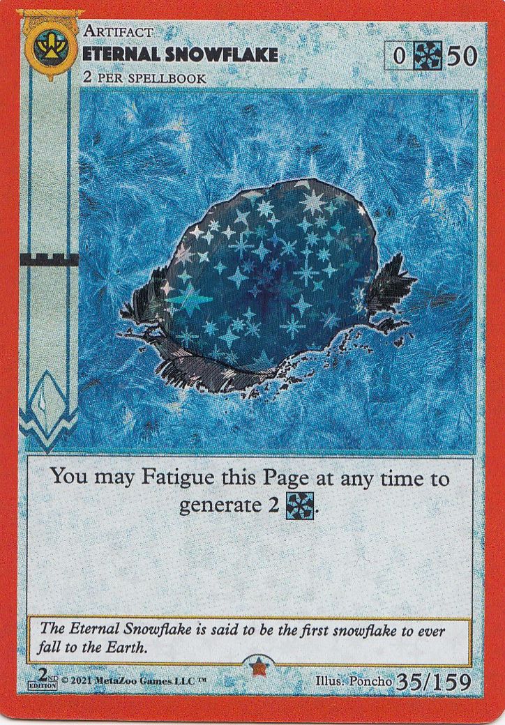 Eternal Snowflake [Cryptid Nation: Second Edition]