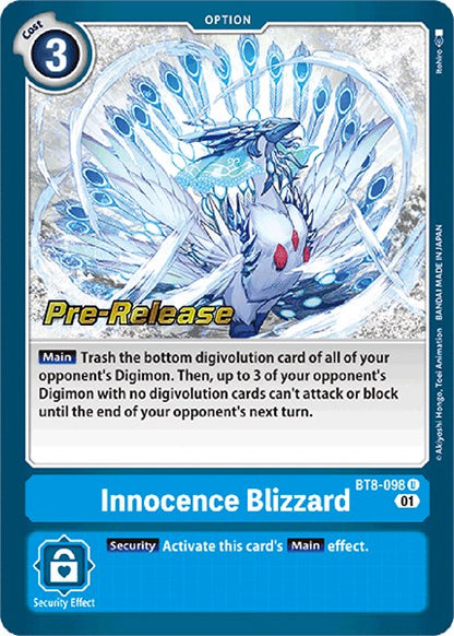 Innocence Blizzard [BT8-098] [New Awakening Pre-Release Cards]