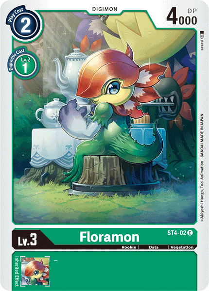Floramon [ST4-02] [Starter Deck: Giga Green]