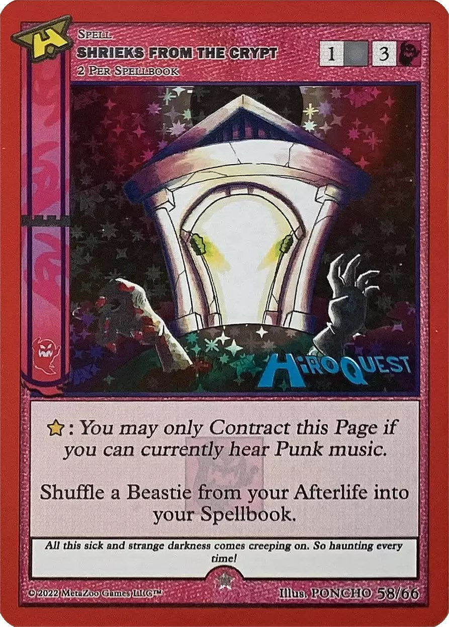 Shrieks From The Crypt [Hiroquest Promos]