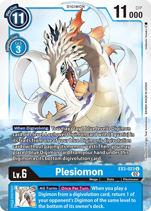 Plesiomon [EX3-023] [Draconic Roar]