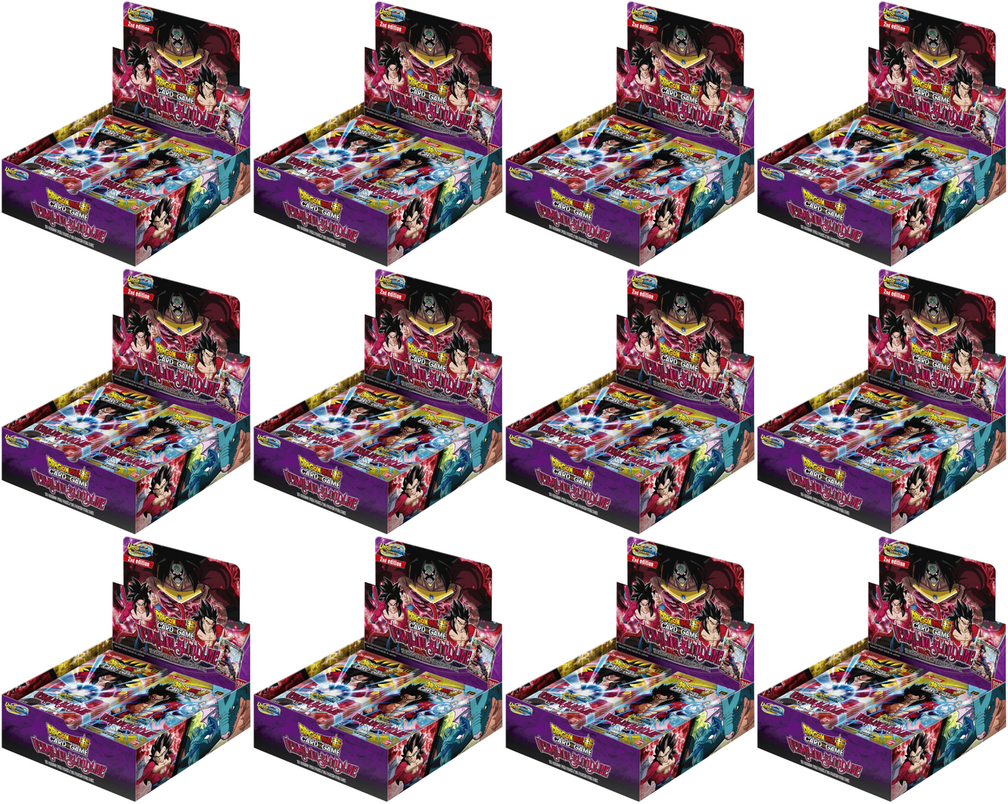 Unison Warrior Series: Vermilion Bloodline (2nd Edition) [DBS-B11] - Booster Case