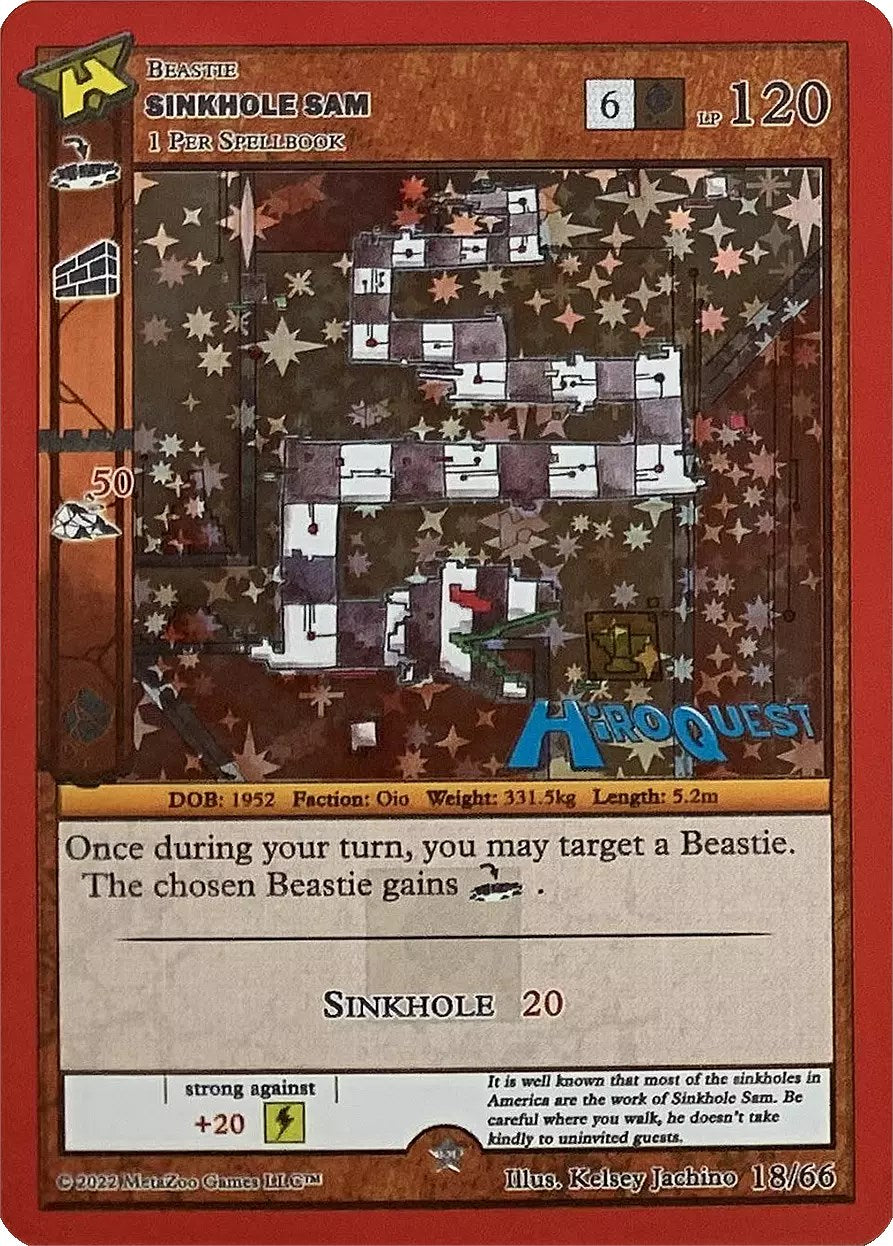 Sinkhole Sam [Hiroquest Promos]