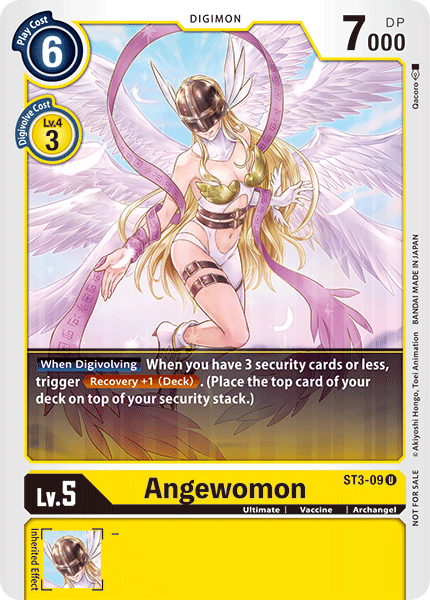 Angewomon [ST3-09] (Tamer Battle Pack) [Starter Deck: Heaven's Yellow Promos]
