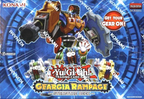 Geargia Rampage - Structure Deck Display (1st Edition)
