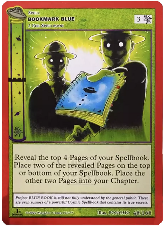 Bookmark Blue [Cryptid Nation: UFO First Edition]