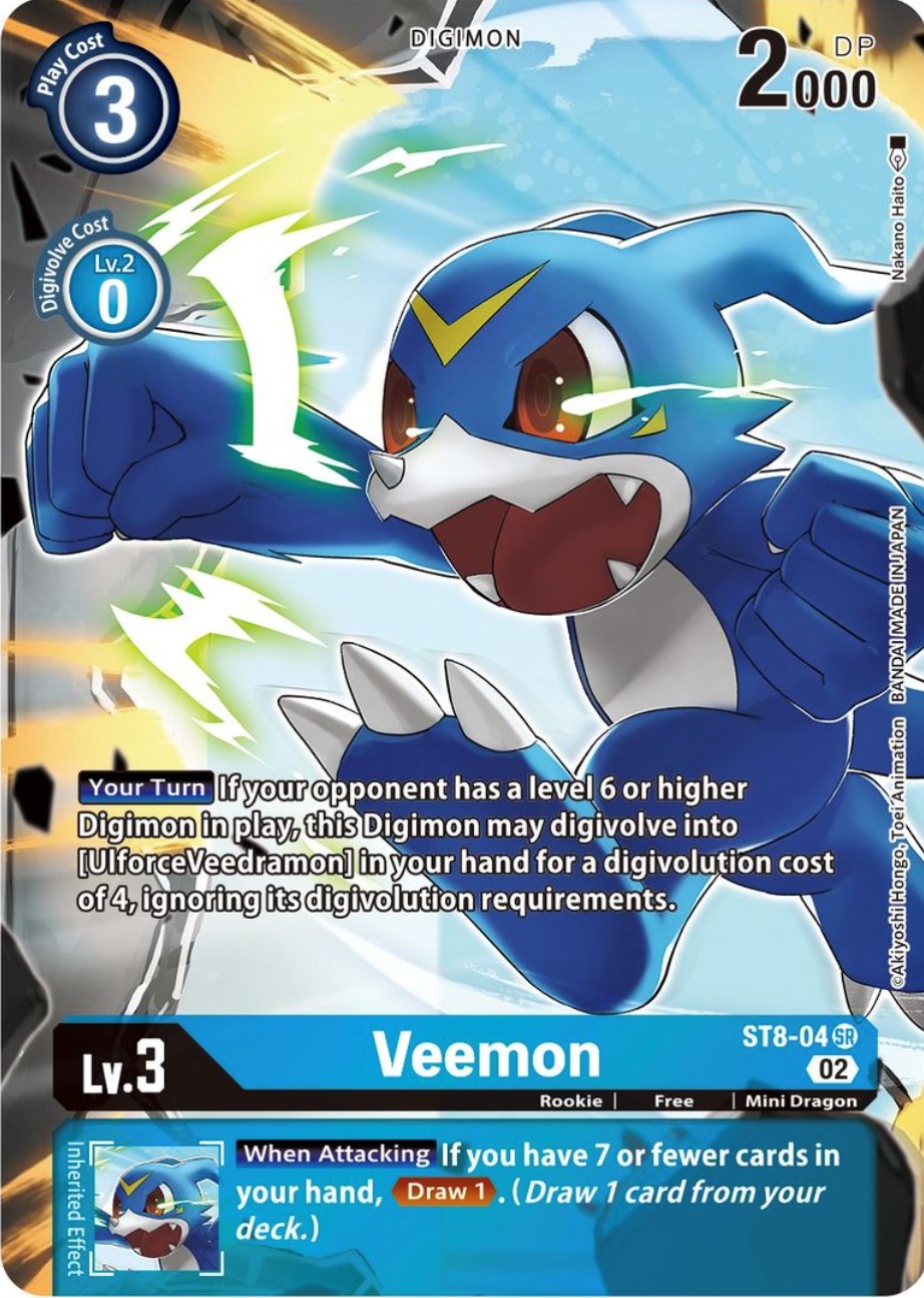 Veemon [ST8-04] (Alternate Art) [Starter Deck: Beelzemon Advanced Deck Set]