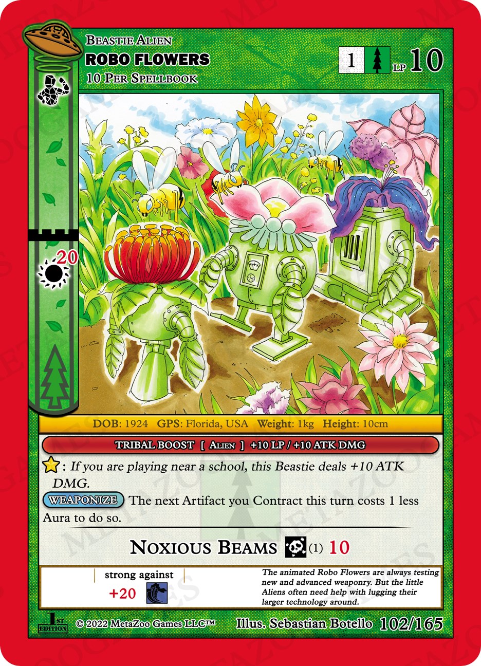 Robo Flowers [Cryptid Nation: UFO First Edition]