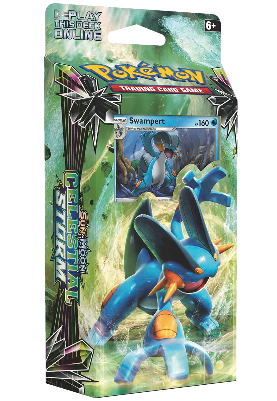 Sun & Moon: Celestial Storm - Theme Deck (Hydro Fury)