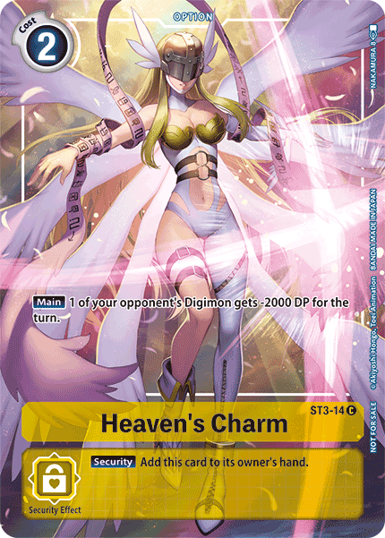 Heaven's Charm [ST3-14] (Tamer's Evolution Box) [Starter Deck: Heaven's Yellow Promos]