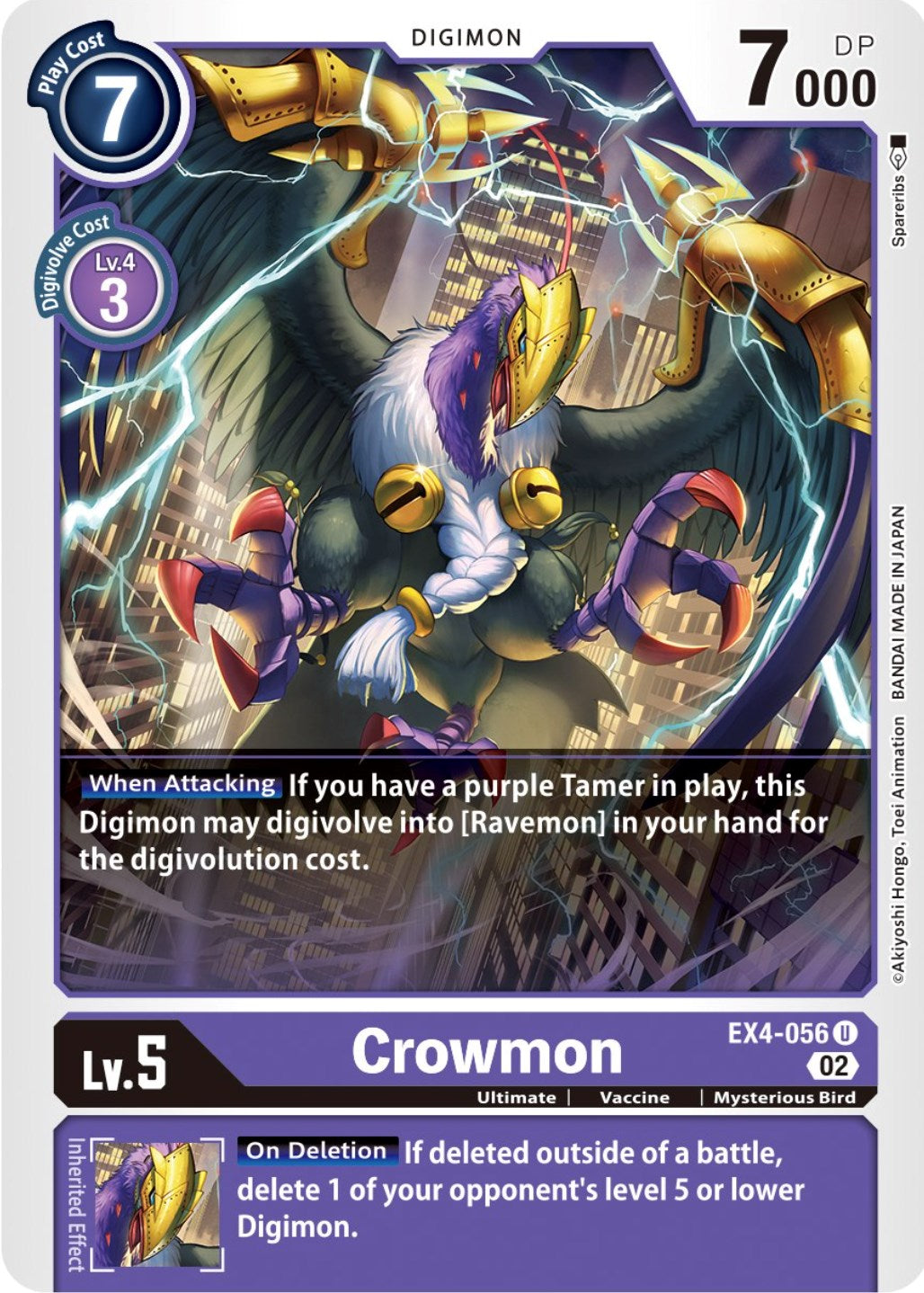 Crowmon [EX4-056] [Alternative Being Booster]