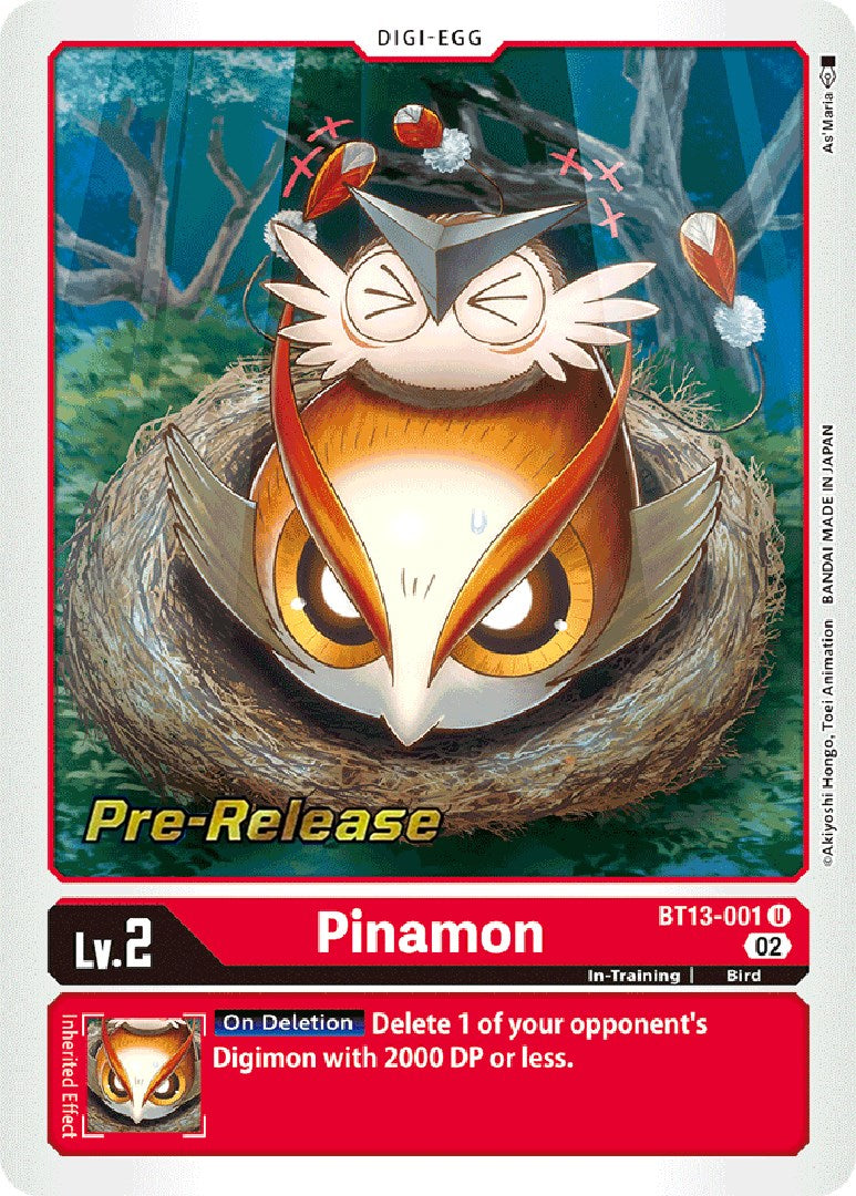 Pinamon [BT13-001] [Versus Royal Knight Booster Pre-Release Cards]