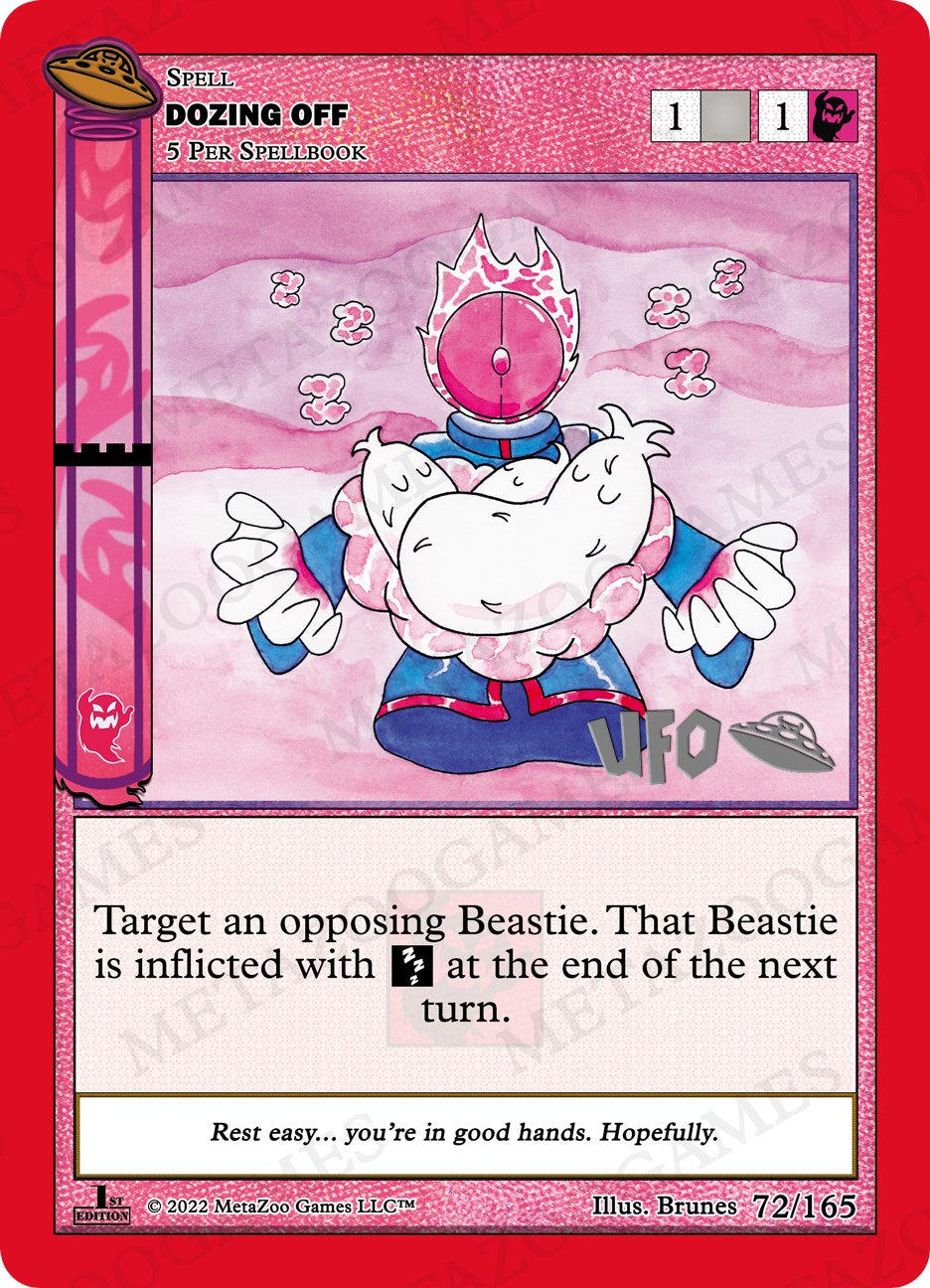 Dozing Off [Cryptid Nation: UFO First Edition Spoiler Pack]