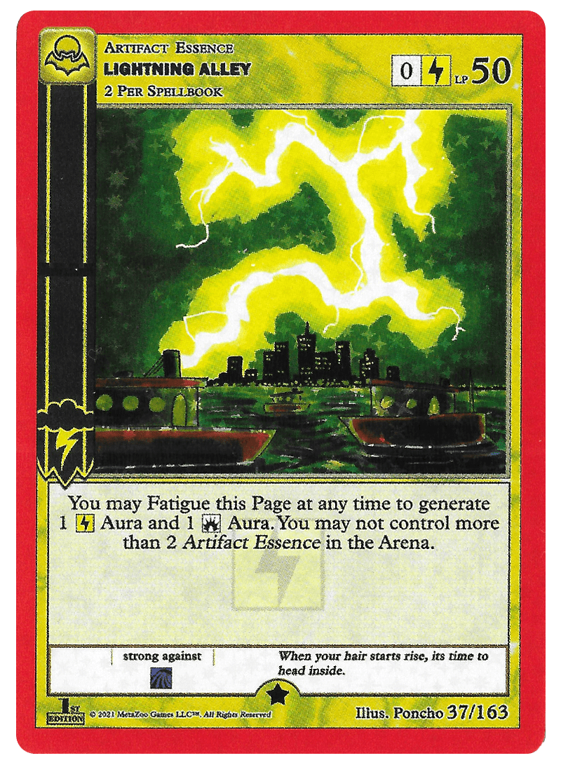 Lightning Alley [Cryptid Nation: Nightfall First Edition]