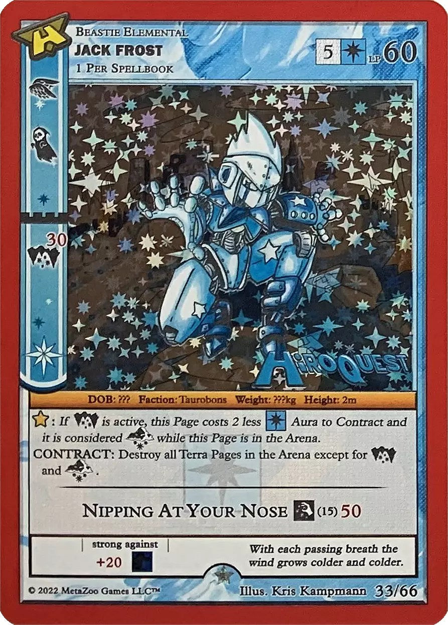 Jack Frost [Hiroquest Promos]