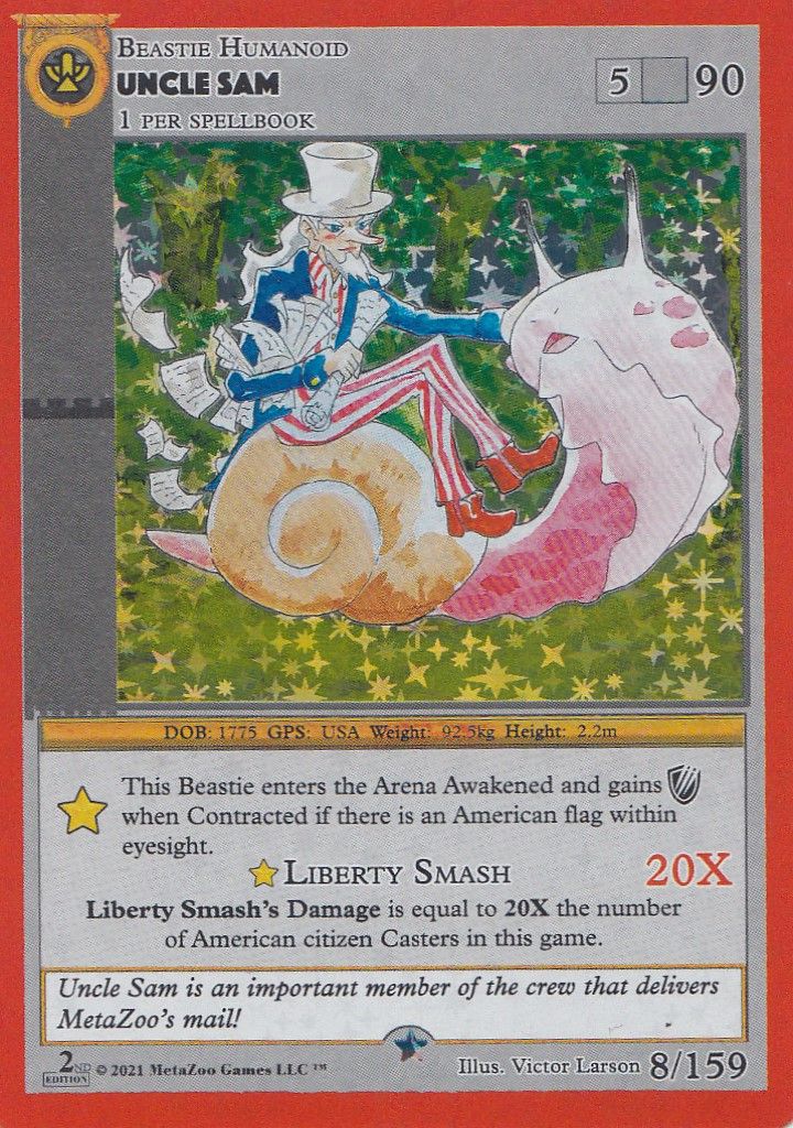 Uncle Sam [Cryptid Nation: Second Edition]
